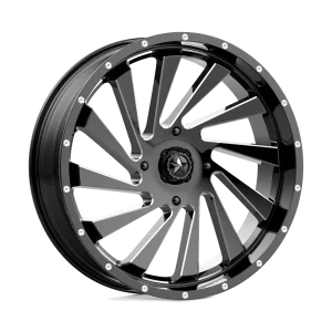 MSA Offroad Wheels – M46 BLADE – Black – 18″x7″ 0mm – Summer Wheels – M46-018737M